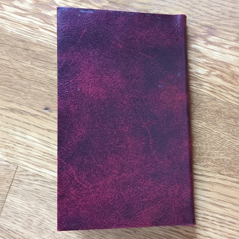 Travel Record vintage book journal American Greetings notes